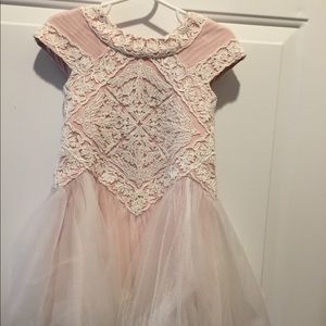 NEW!! Tadashi Shoji Girl’s pink dress size 2